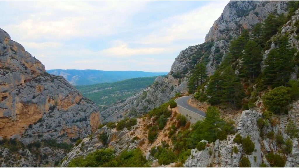 Route des crêtes gorges du verdon