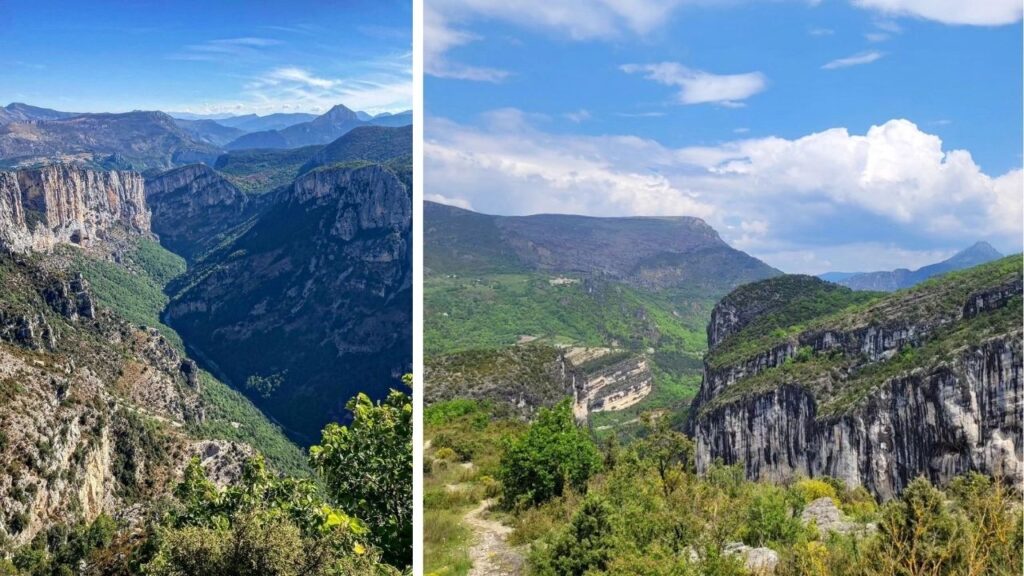 Les belvédères de Trescaïre Gorges du Verdon Route des Crêtes