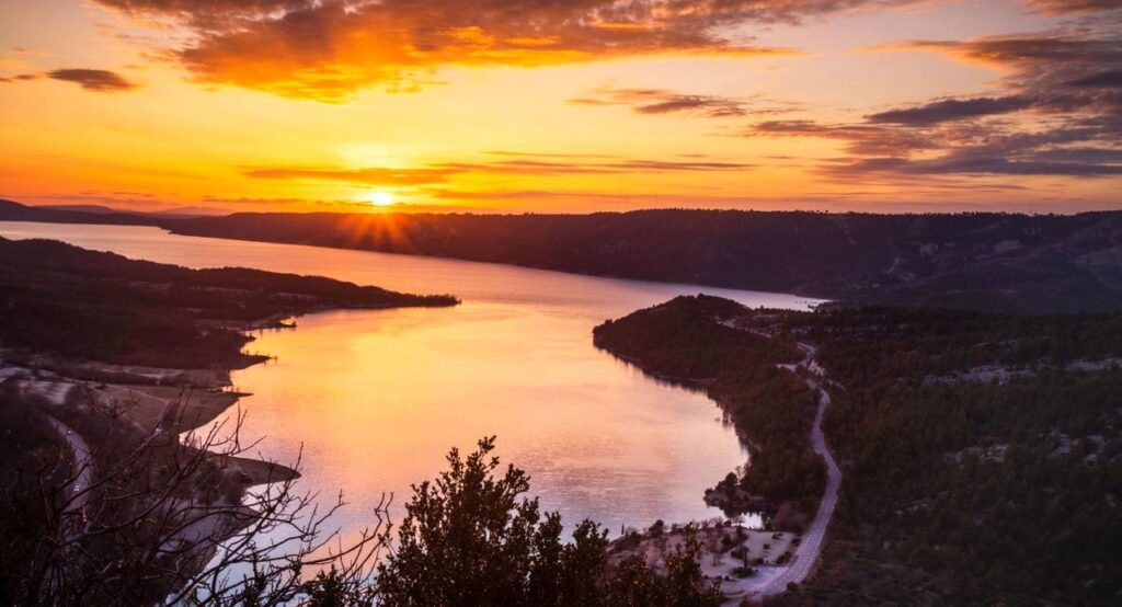 Coucher de Soleil Gorges du Verdon