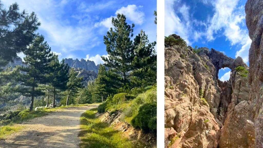 Trou de la bombe Corse Randonnée