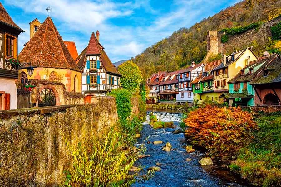 Kaysersberg en automne