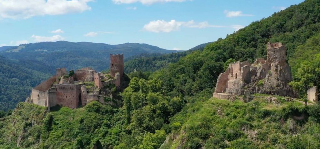 Vestiges des 3 châteaux des Ribeaupierre - Ribeauvillé