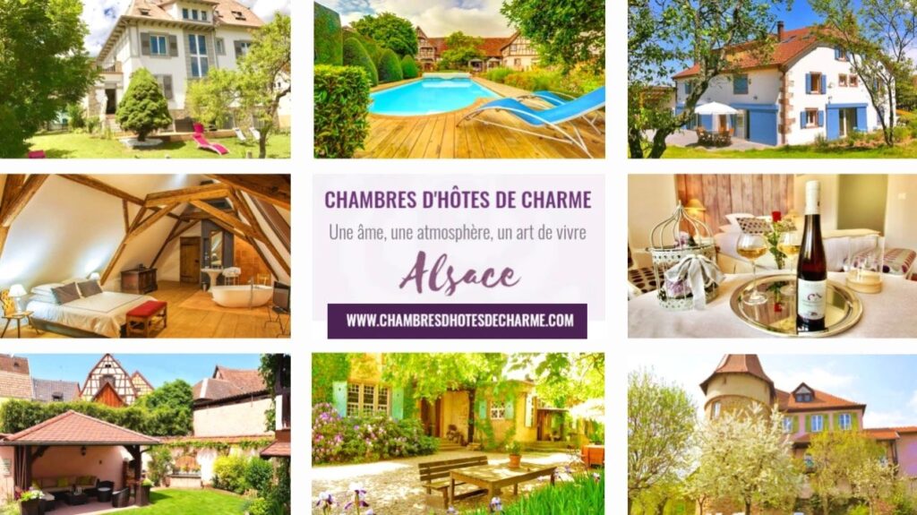 Gîtes et Chambres d'hôtes de charme en Alsace