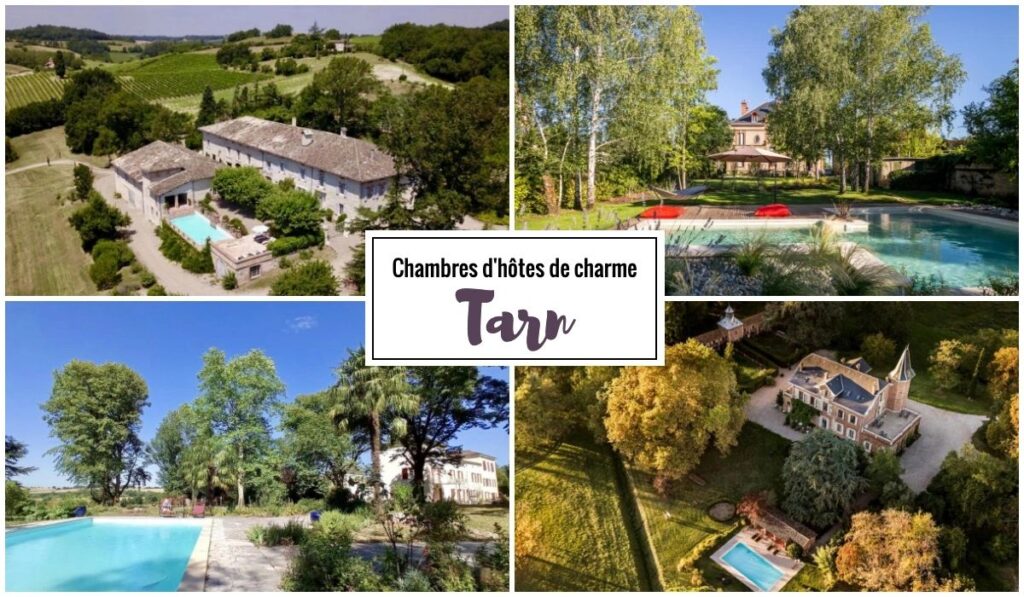 Chambres d'hôtes de charme dans le Tarn