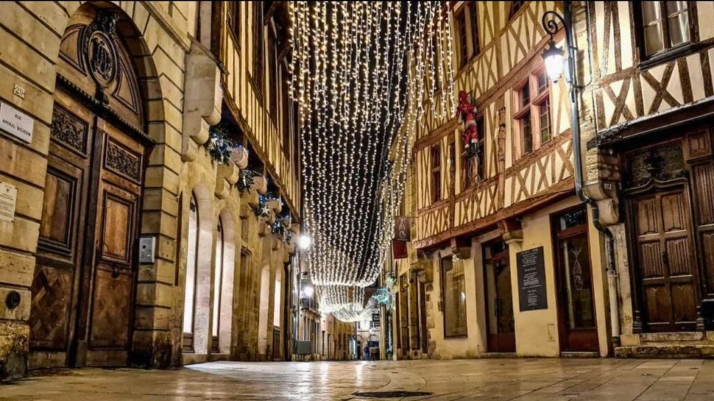 Dijon sous les lumières de Noel 2024