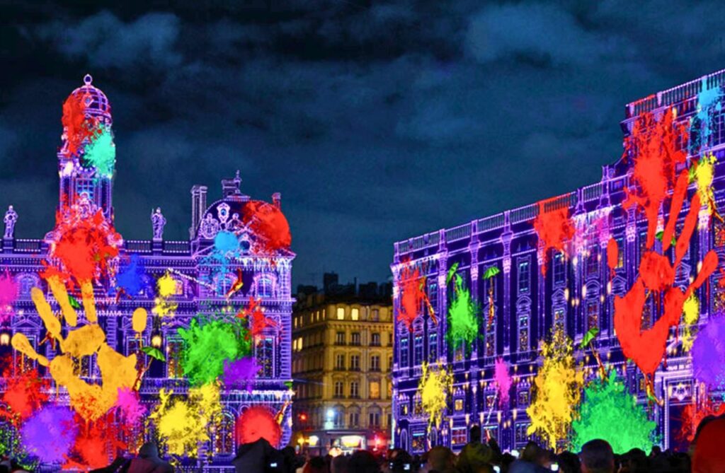 Le retour du petit géant Fête des Lumières Lyon 2024