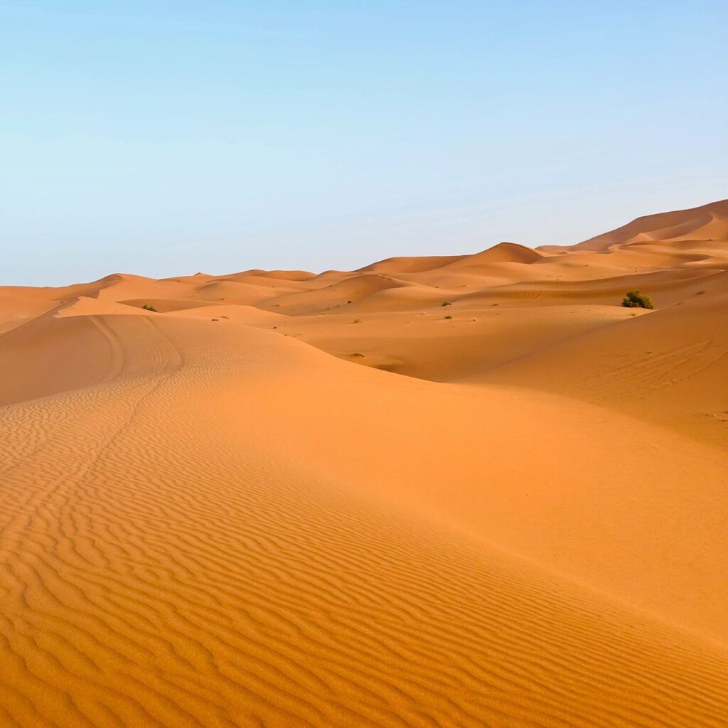 Séjour dans le désert du Sahara au Maroc