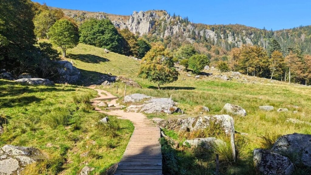 sentier des Roches Alsace