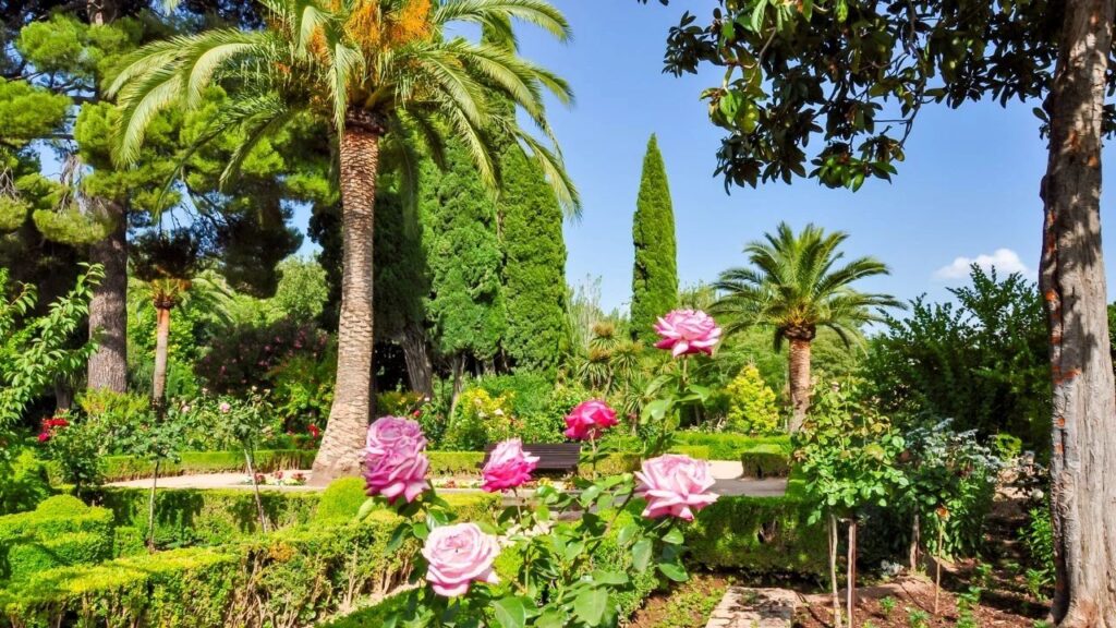 Jardins de l'Alhambra Grenade Andalousie