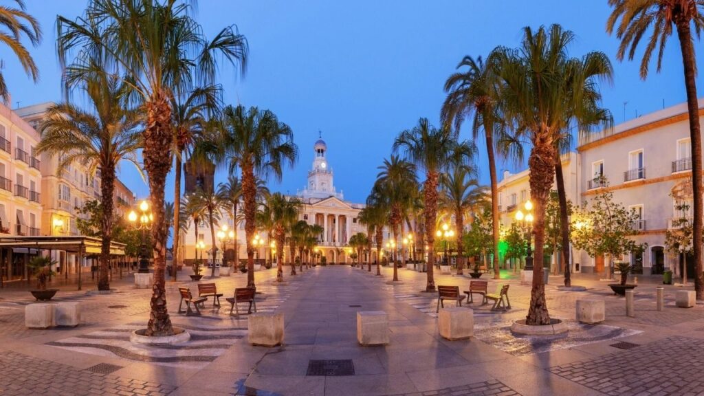 Plaza de San Juan de Dios Cadix