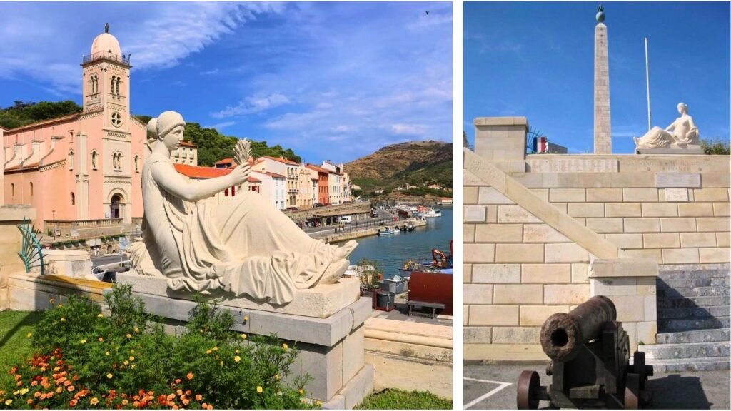 Place de  l'Obélisque Port Vendres