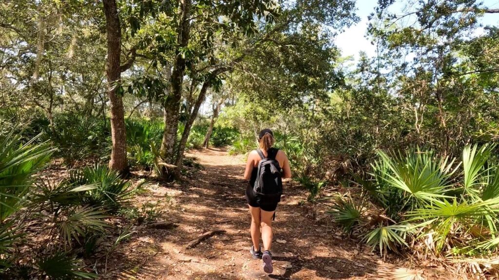 Randonnée Réserve de Guana Tolomato Matanzas Floride