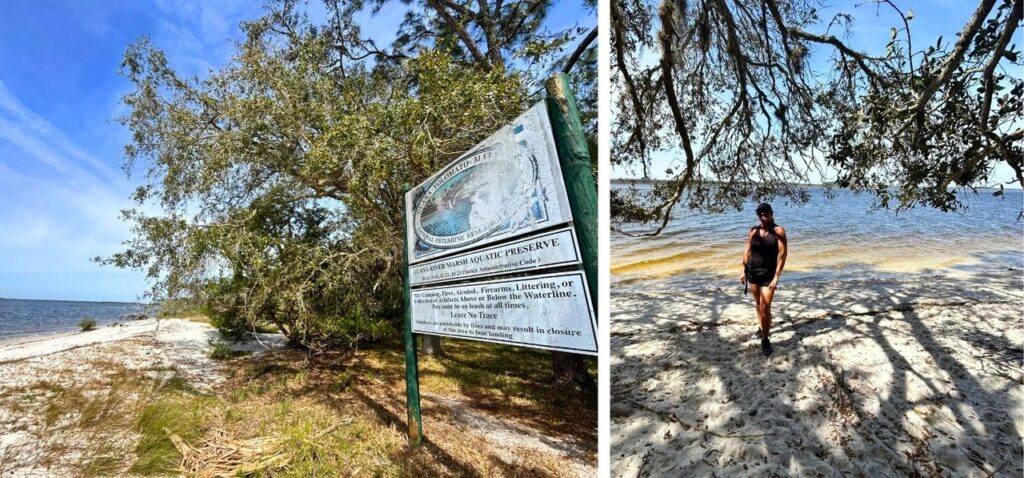 Randonnée Réserve de Guana Tolomato Matanzas Floride