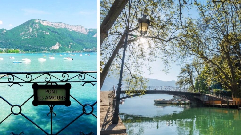 Pont des amours Annecy