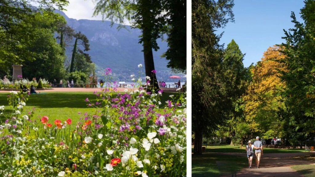 Jardins de l’Europe à Annecy 