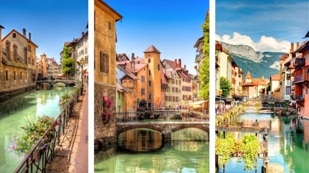 Annecy et ses canaux la venise des alpes