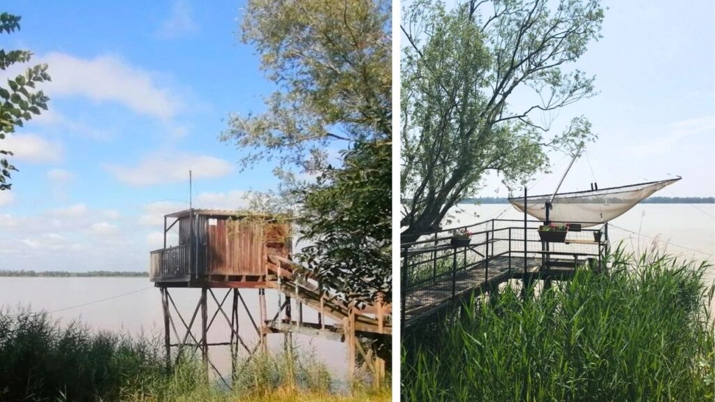 Carrelets Gironde Route de la Corniche