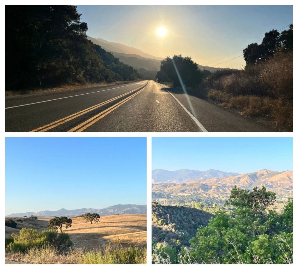 Route 154 Santa Ynez Valley - Road Trip en Californie