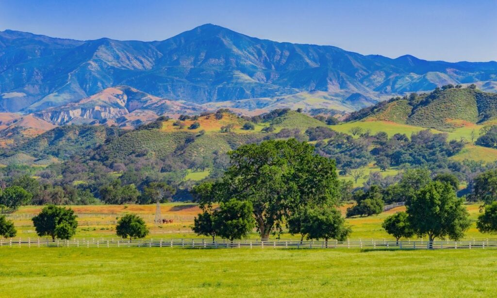 Route 154 Santa Ynez Valley - Road Trip en Californie