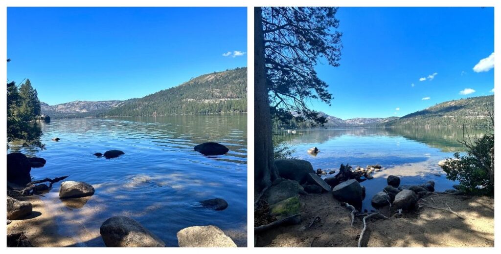 Le parc d'État Donner Memorial Californie