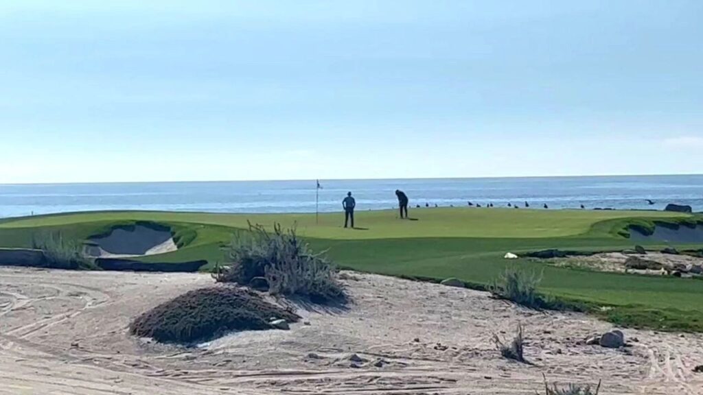 Pebble Beach Golf 17-mile drive Californie