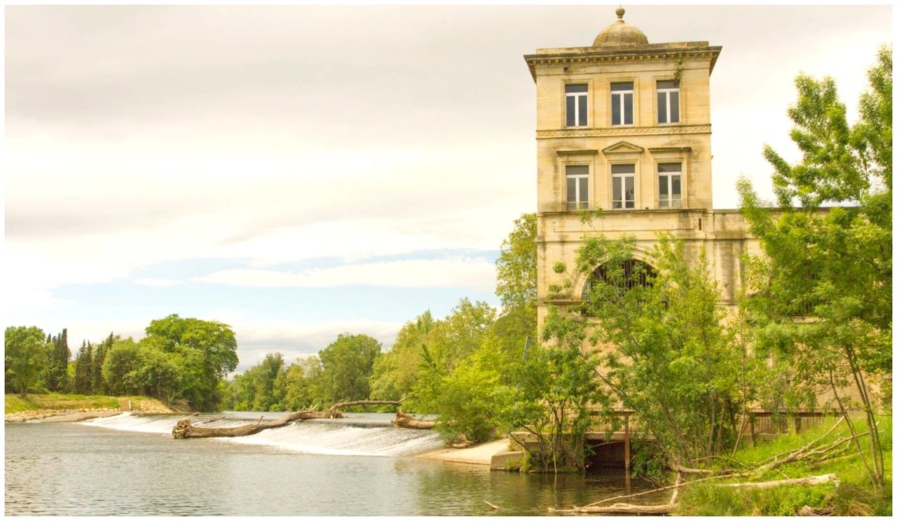 Le Moulin Cordier et le Jardin de la Plantade - Béziers - Canal du midi