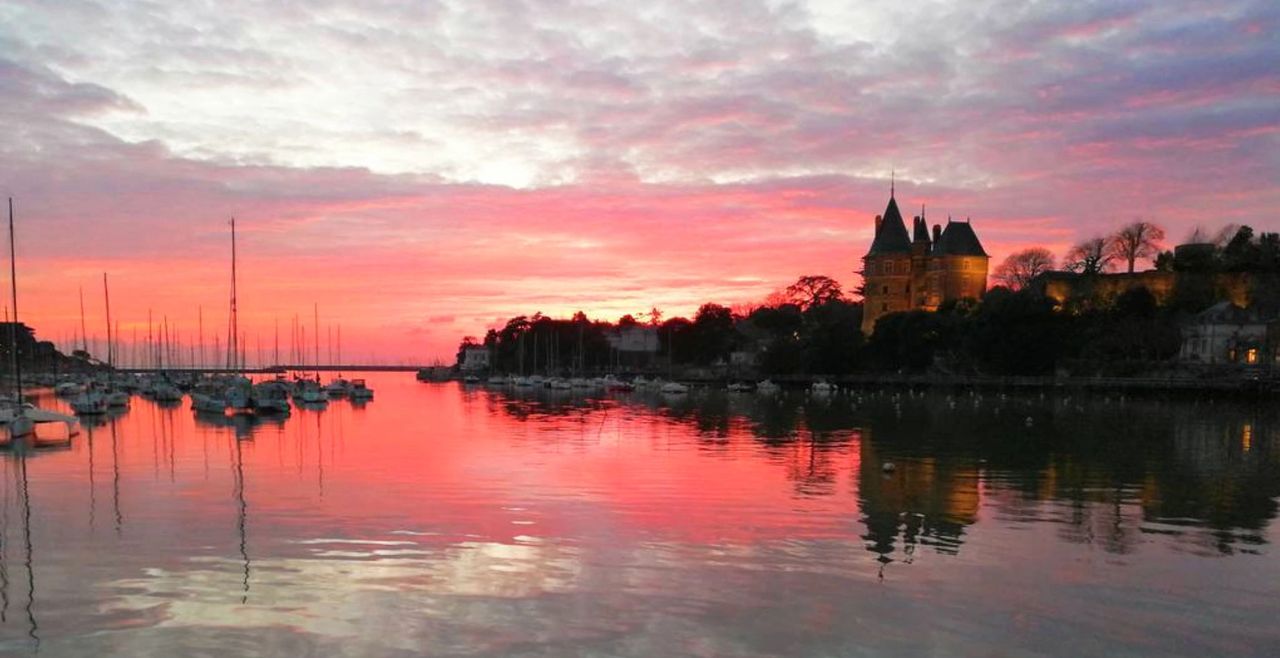 Pornic : Les plus beaux couchers de soleil en France