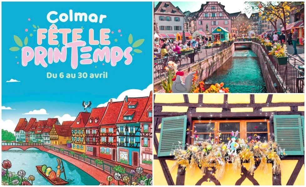 Colmar fête le printemps : Pâques en Alsace