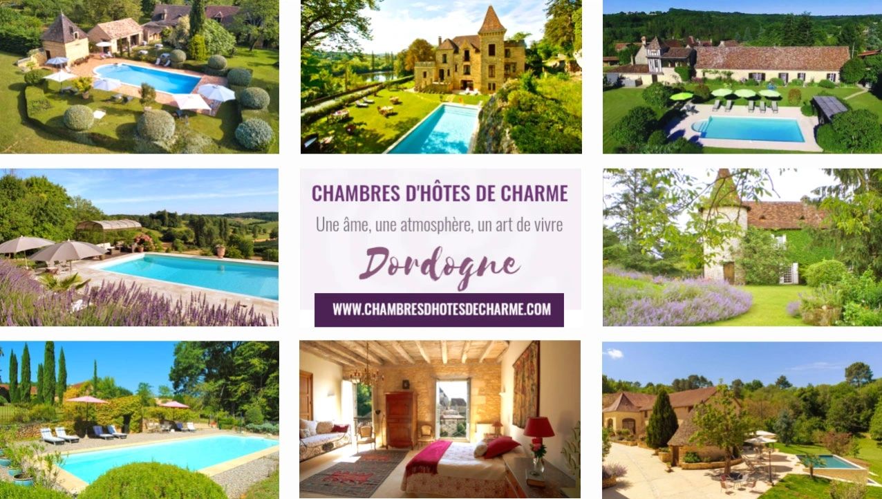 Gîtes et Chambres d'hôtes de charme en Dordogne