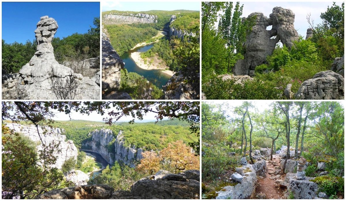 Le bois de Païolive - Ardèche - Rhône-Alpes