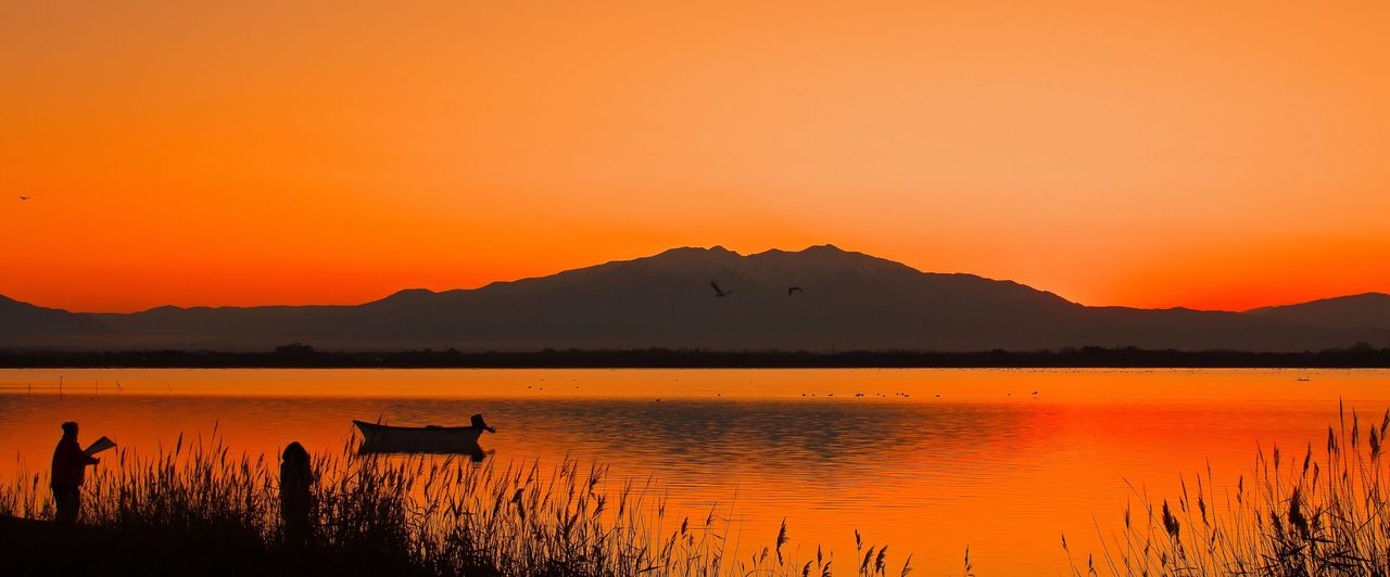 Etang de Canet Les plus beaux couchers de soleil en France