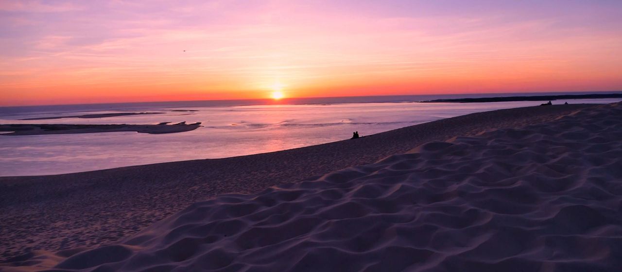 Coucher de soleil - Dune du Pilat - Gironde