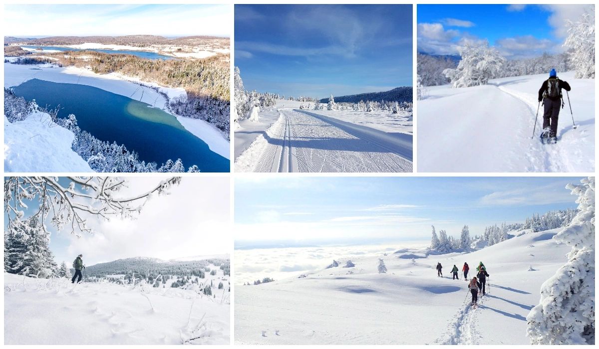 Randonnées en raquettes dans le Jura. Les Plus Belles Randonnées en Raquettes en France