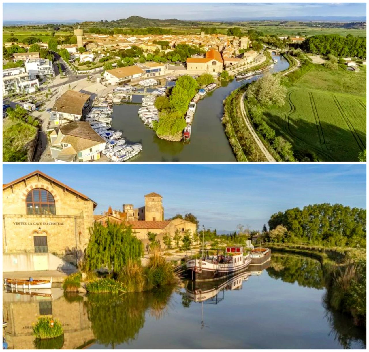 Colombiers - Hérault - Occitanie - Canal du midi