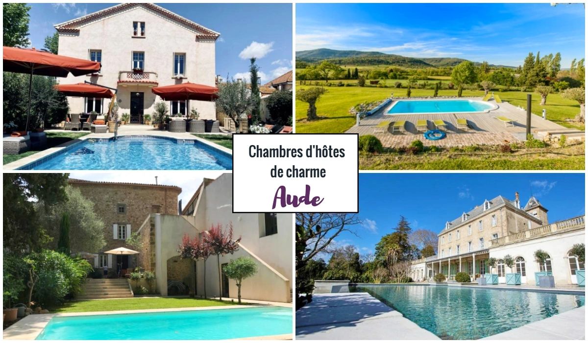 Chambres d'hôtes et gites de charme dans l'Aude