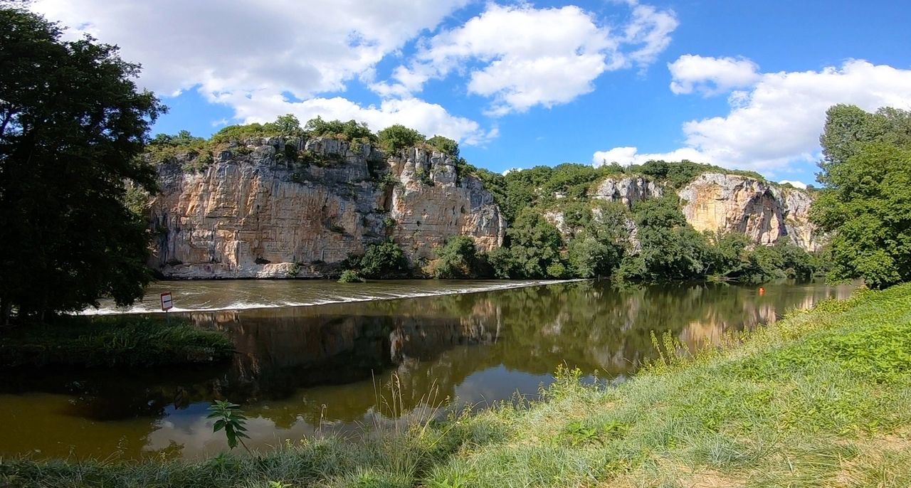 Chemin de halage Saint-Cirq Lapopie