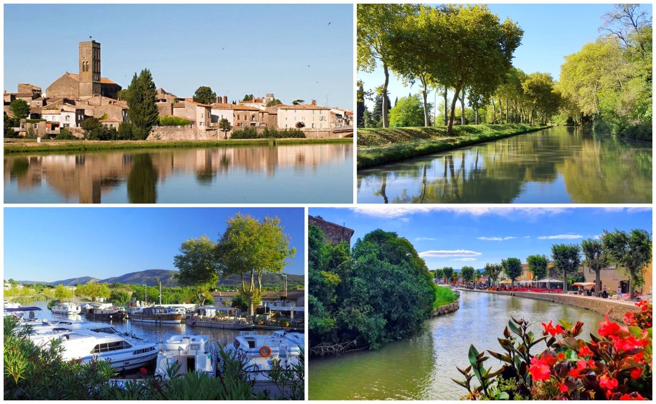 Trèbes - Aude - Occitanie - Canal du midi