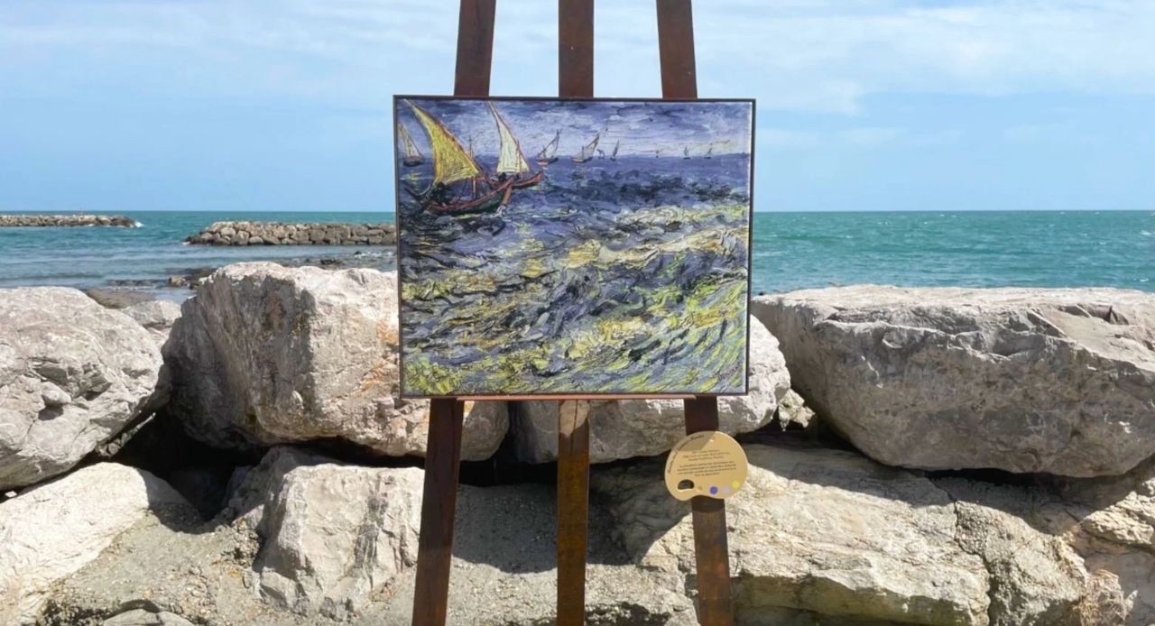 Parcours Van Gogh aux Saintes Maries de la Mer