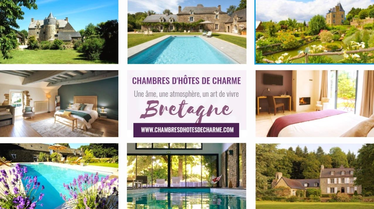 Chambres d'hôtes et gîtes de charme en Bretagne