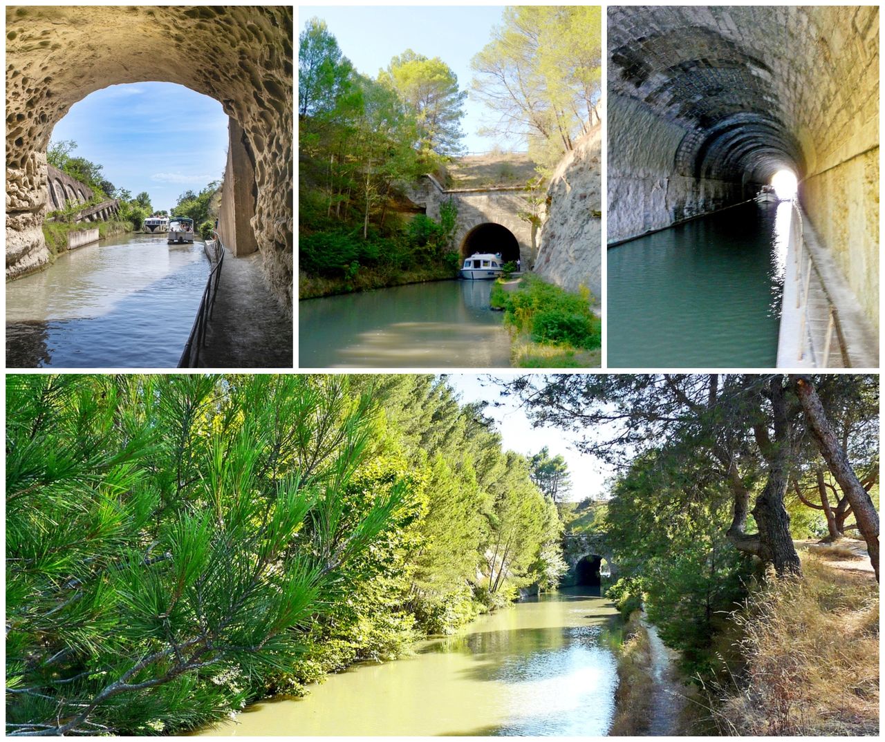 Le Tunnel du Malpas - Nissan-lez-Enserune  - Hérault - Canal du midi