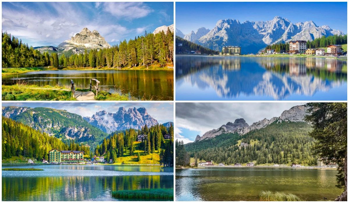 Lac de Misurina Vénétie Italie