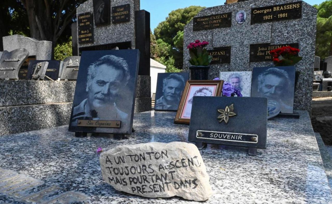 Le cimetière du Py - La dernière demeure de Georges Brassens