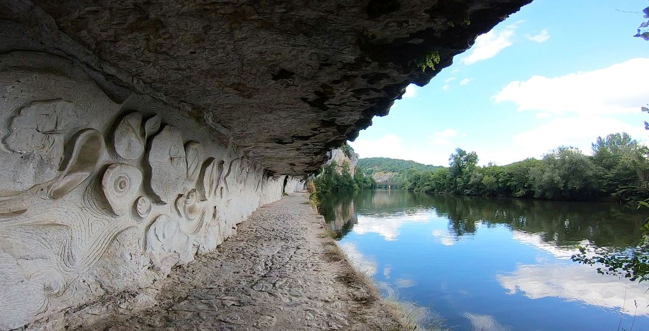 Chemin de halage Saint-Cirq Lapopie