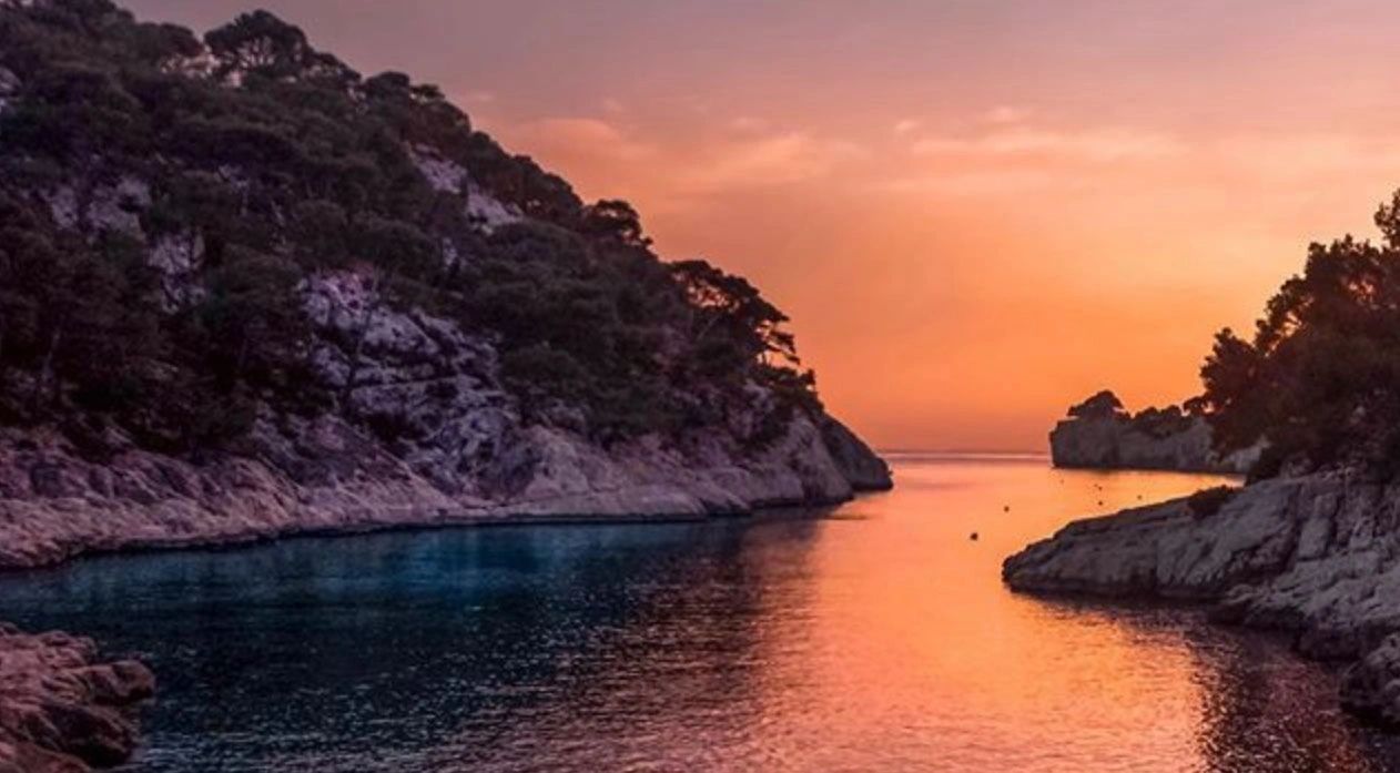 Les plus beaux couchers de soleil en France : Cassis 