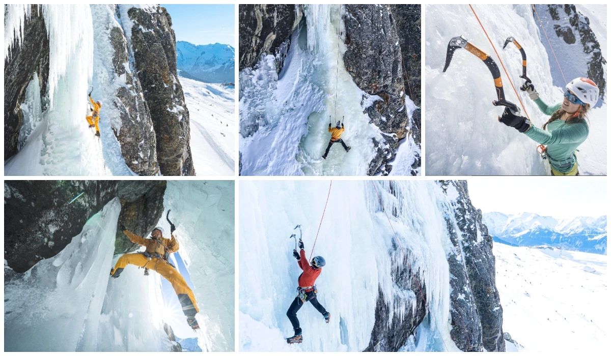 Escalade - Cascade de glace à l’Alpe d’Huez 