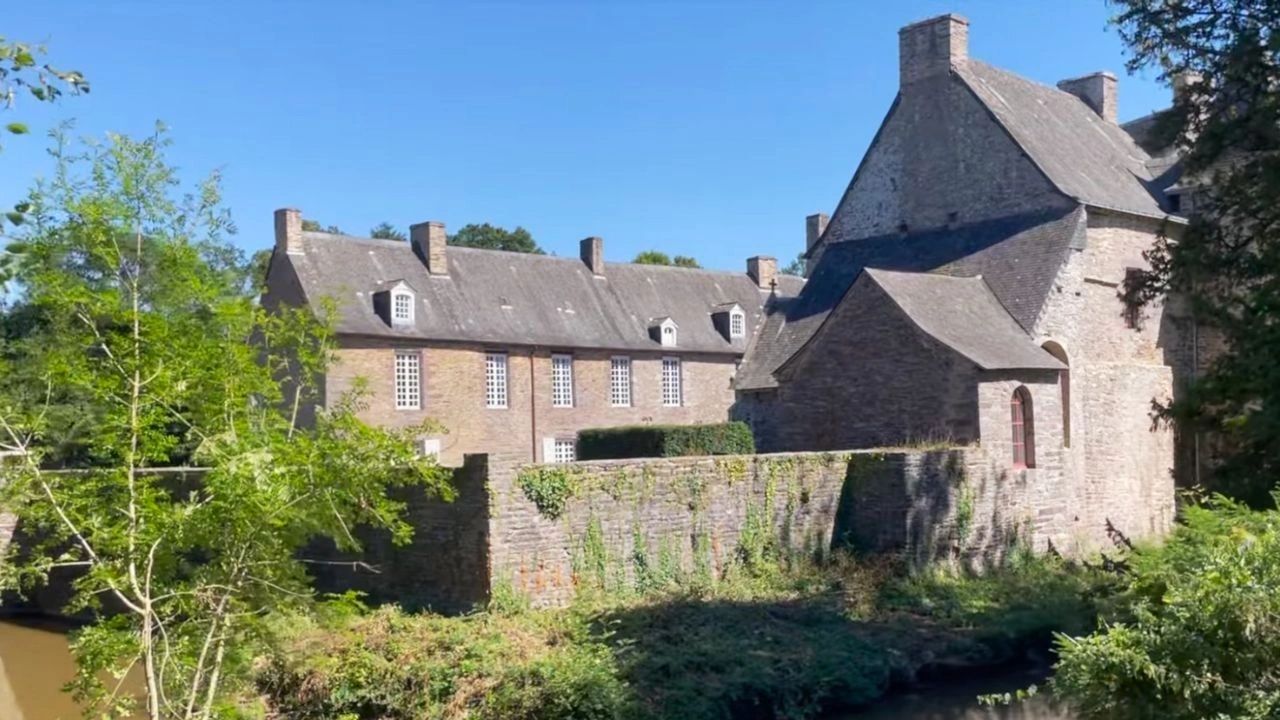 Château de Trécesson Brocéliande Bretagne