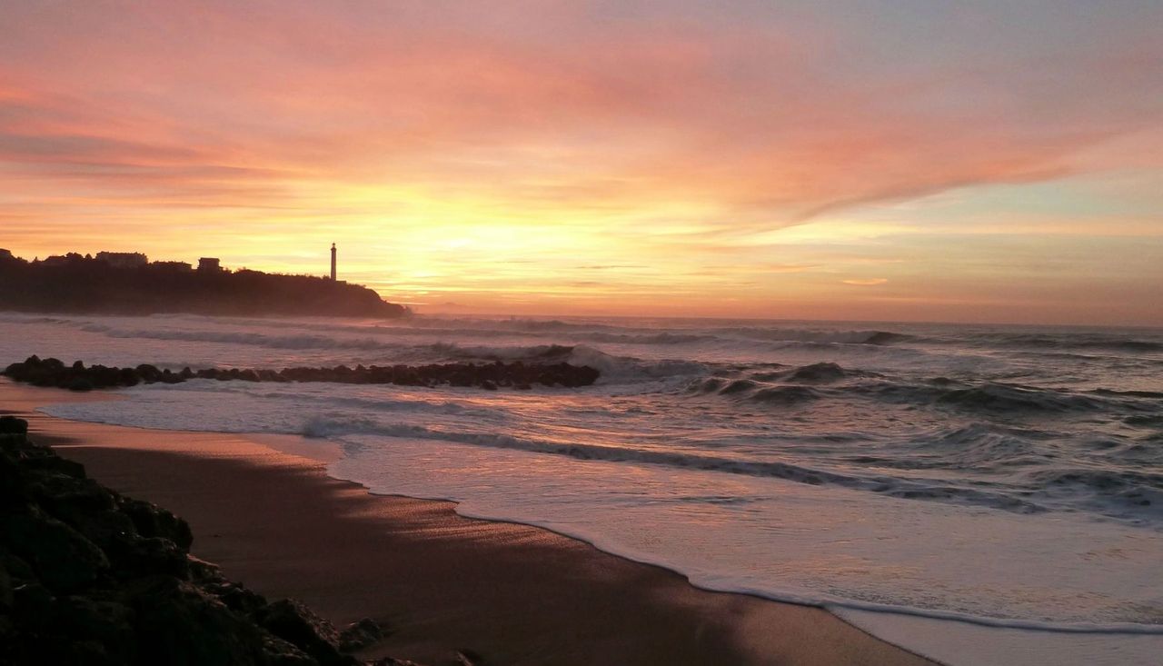 Les plus beaux couchers de soleil en France - Côte basque