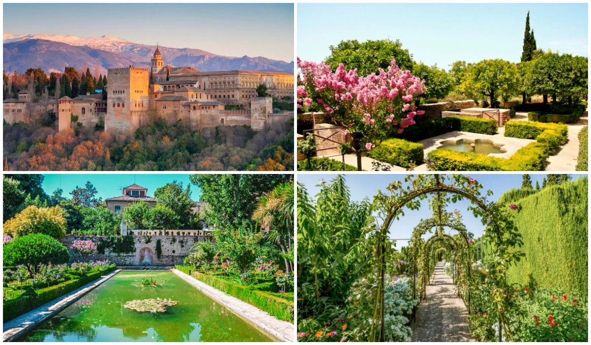 Les Jardins de l'Alhambra - Grenade - Andalousie - Jardins et parcs romantiques Espagne