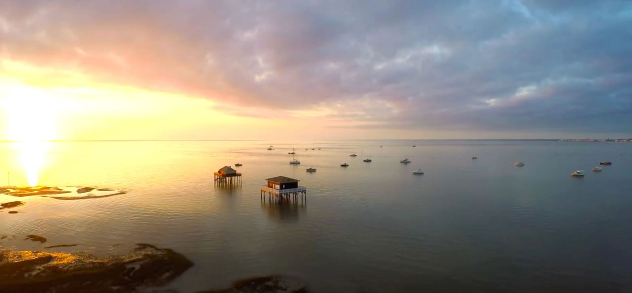 Les plus beaux couchers de soleil en France - Bassin d'Arcachon