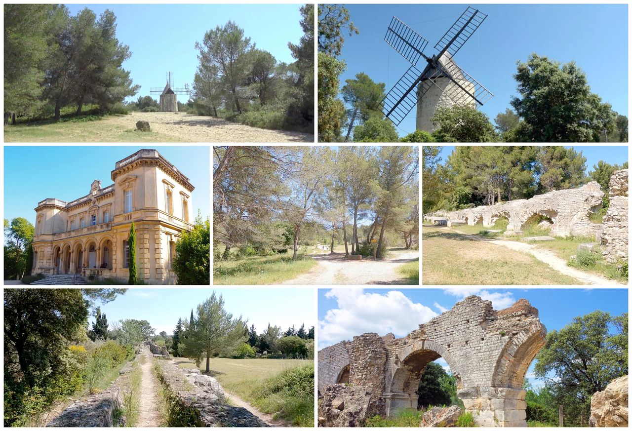 Fontvieille & La Meunerie et l'Aqueduc de Barbegal 